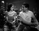 Ellen Drew and Dick Powell on the rooftop